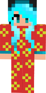 skin ender blue tet