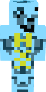 blue man