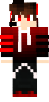 red  and black wolf