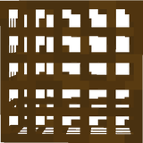 Square shaped Window Glass (replaces magenta glass blocks)