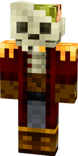 Skeleton zambie