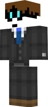 Silly Black/Blue Suit