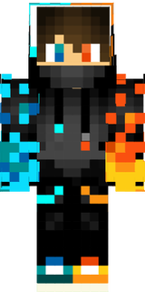 Fire and Ice skin for Minecraft