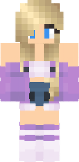 Charlee Girl Blonde Hair As Aphmau