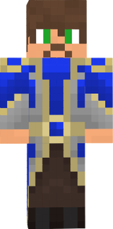 Skin bleu