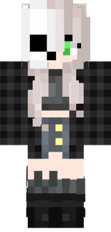 half skull half girl