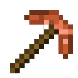 iron pickaxe but copper