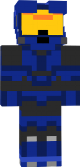 Blue man