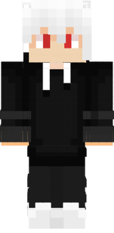 minecraft skin capelli bianchi