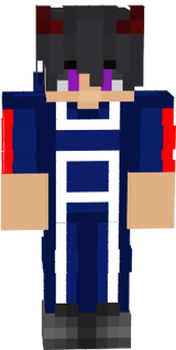 Mon skin en tenu de sport Boku no hero academia