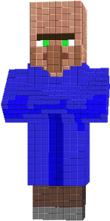 Niebieski villager