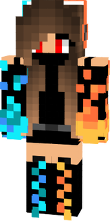 fire and water girl