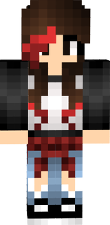 Edgy Girl (Red hair instead of purple)