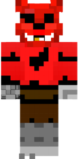 FNAF Foxy the Pirate Fox Empty suit