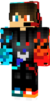Blau Rot Minecraft