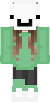 skin minecraft dream fille