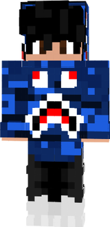 Bape Shark Azul