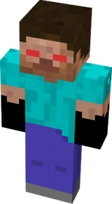 Herobrine red eye