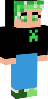 Minecraft creeper girl