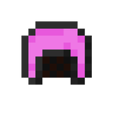 Pink Chainmail Helmet