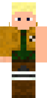 Reiner with left arm skinned