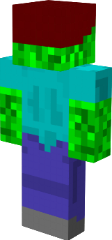 Preview of texture: Creeperfied Steve
