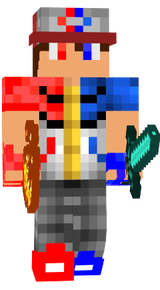 Ash Rojo Y Azul