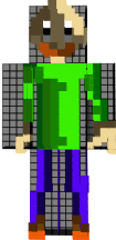 good hd 3d baldi in his normal shape
