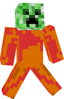 Preview of texture: Flaming Creeper