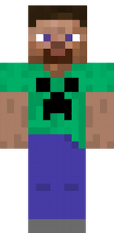 Creeper t-shirt minecraft skin hotsell