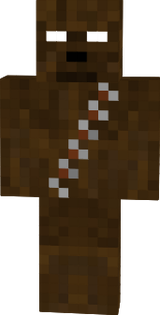 herobrine in chewbuccas skin