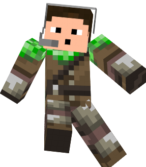 Preview of texture: creeper hunter commando