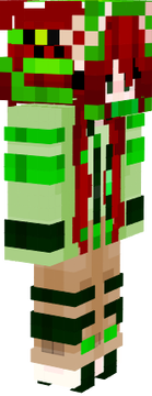  girl loaded  green
