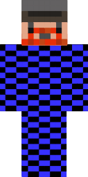 Honeydew with Black and Blue chain mail on