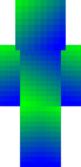 blue and green