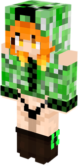 Minecraft girl
