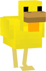 Gold chicken