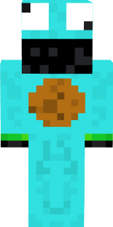 Blue cookie monster