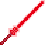 Kuen Hakunetsu sword (konno yuuki sword red version)