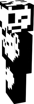 white black