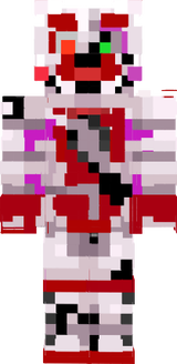  Red Funtime Foxy Nightmerfied