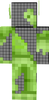 half inf light green steve