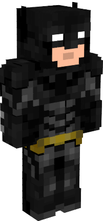 Preview of texture: Batman Minecraft Skin