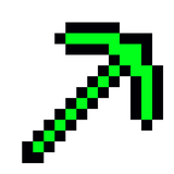 green pick axe
