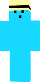 blue man