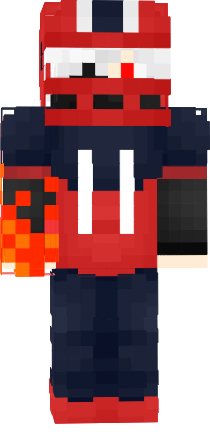 Preview of texture: CC RED BULE FIVER