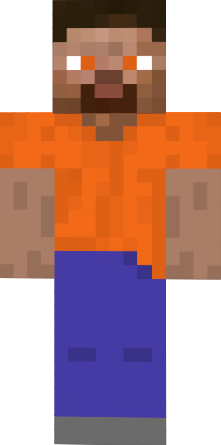 Preview of texture: OrangeShirt Steve