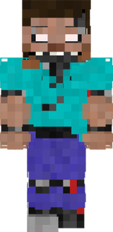 herobrine animatronique