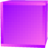 purple diamond block