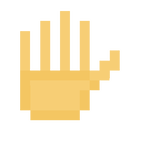 Hand for throwing stars